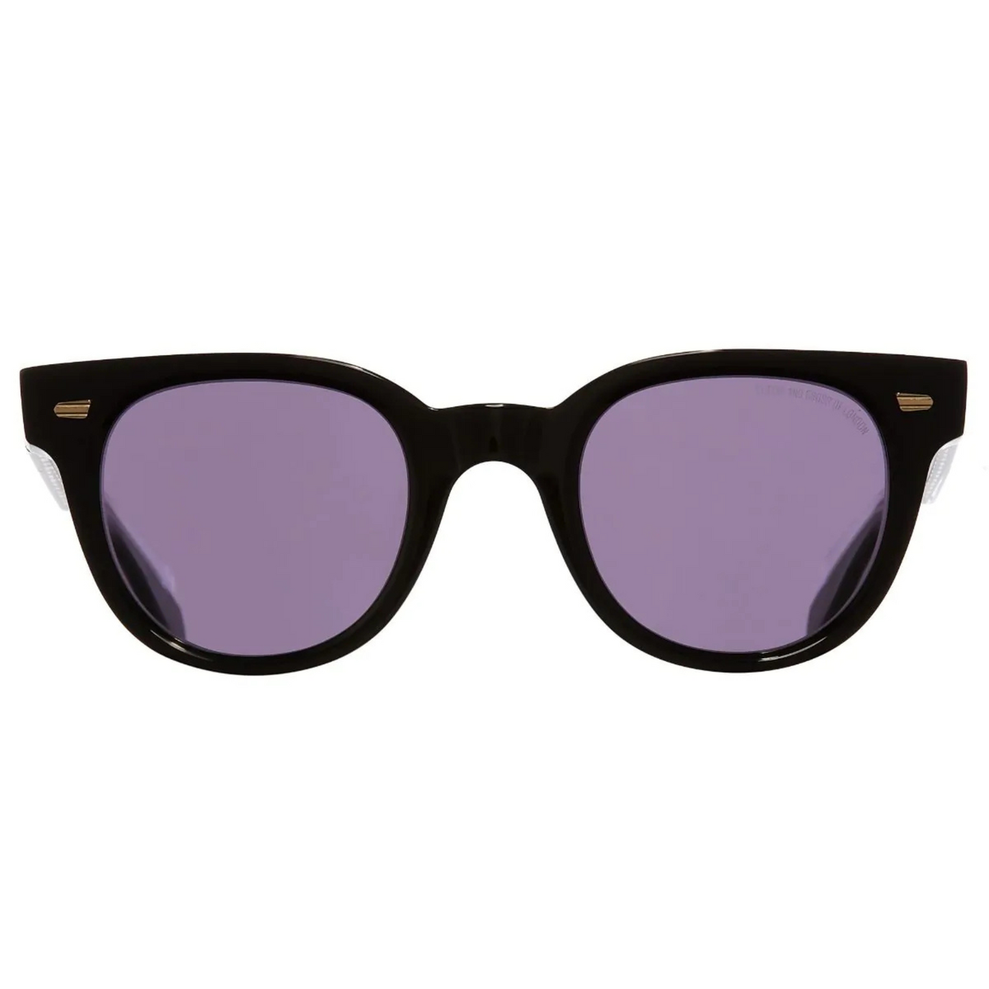 Cutler and Gross CGSN 1392 02 Black Sunglasses Front View