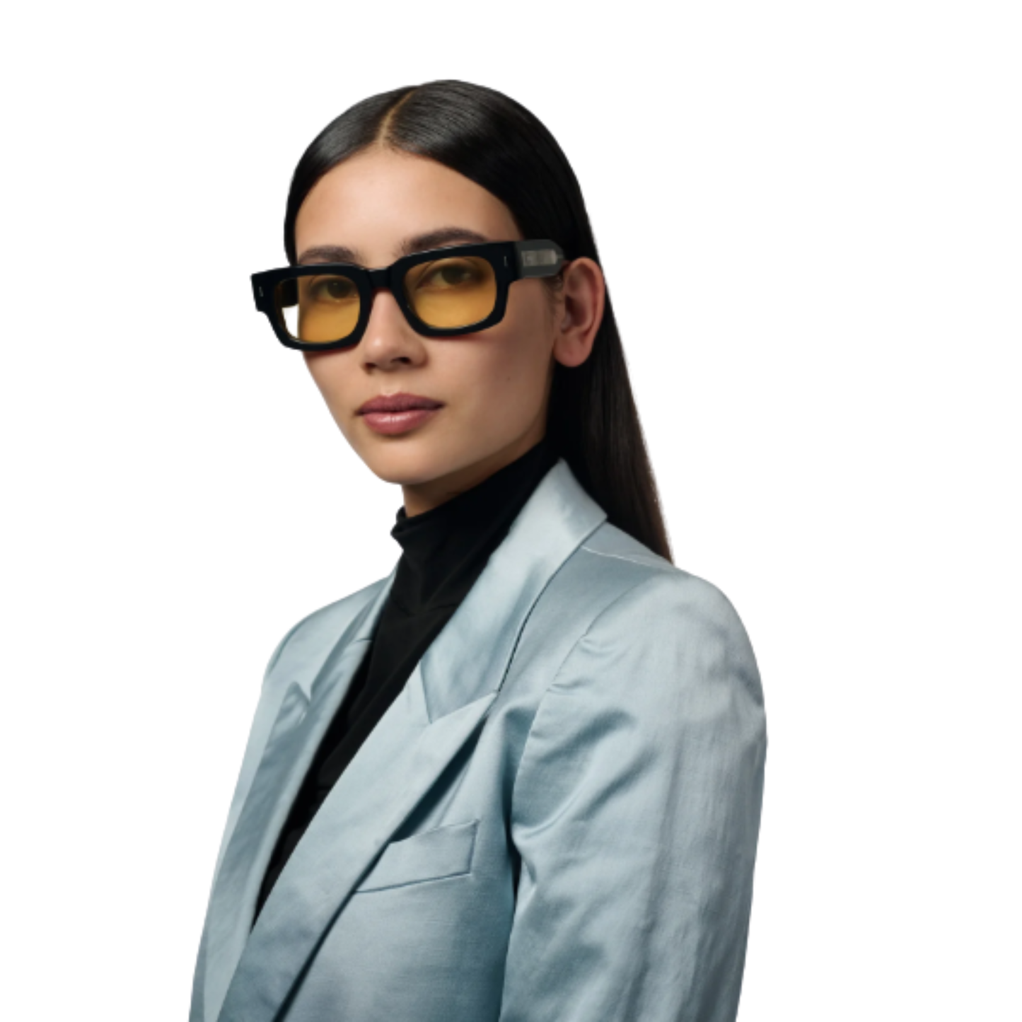 BlackRainSpark
DakotaBlack Dakota square unisex sunglasses with modern premium full rim frame design