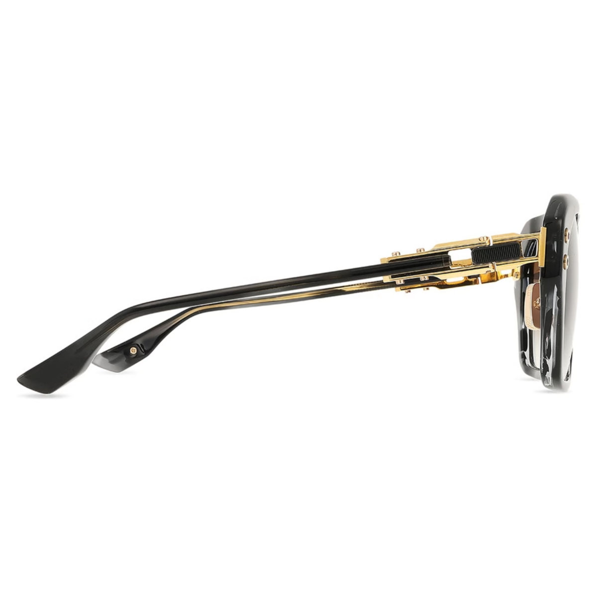 DITA Grand-APX DTS417 mens acetate titanium square sunglasses side temple profile