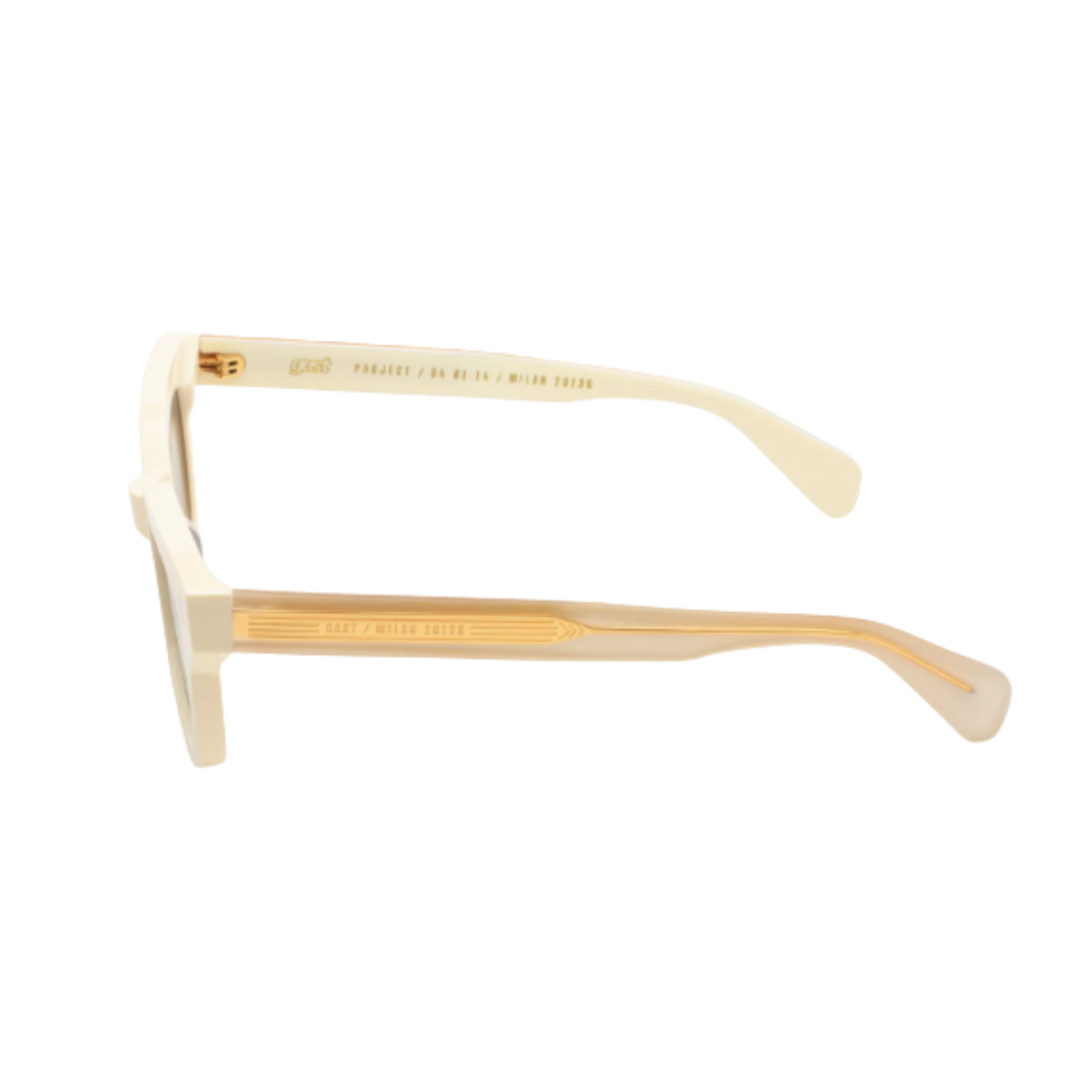 Gast Tutto semi-round unisex sunglasses featuring a premium designer frame with UV-protective lenses.