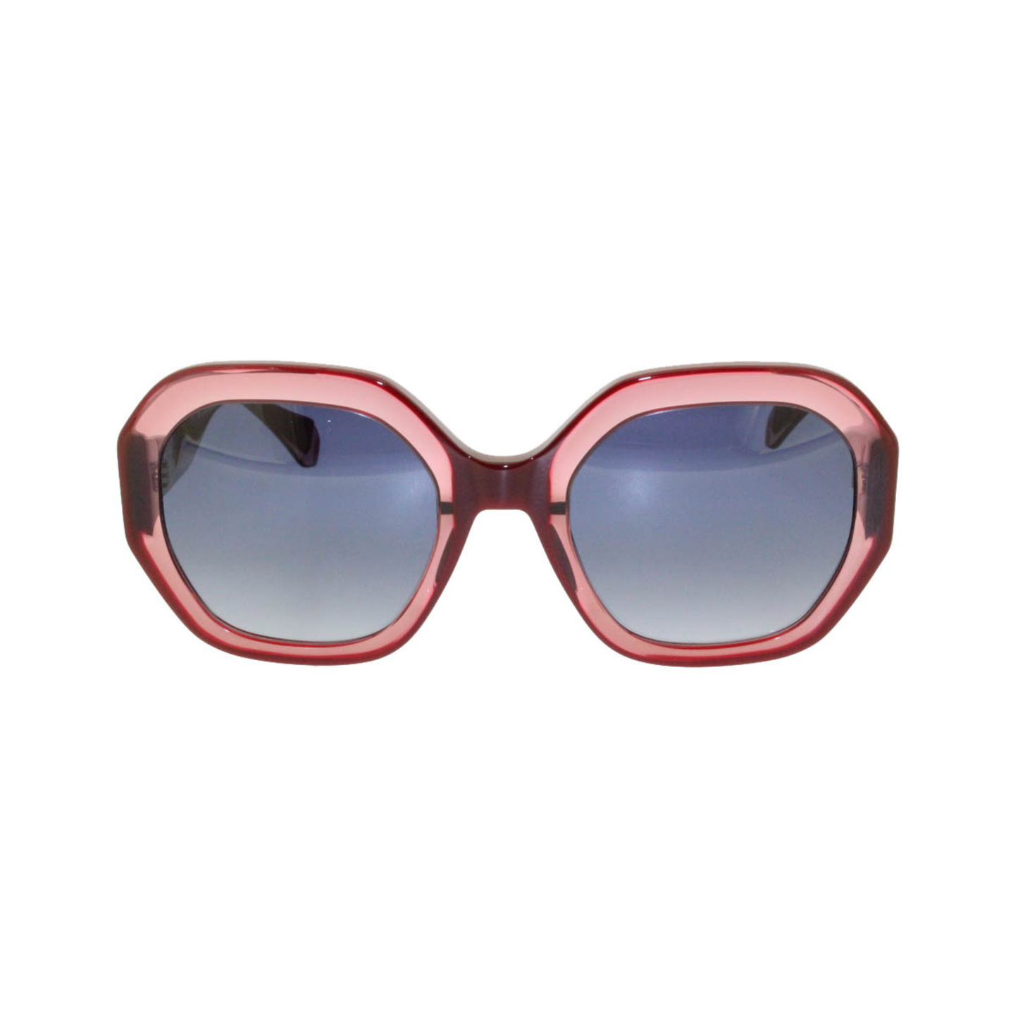 GIGI Studios GIGI6822 Bright women's irregular sunglasses with a premium acetate frame and UV-protective gradient lenses.