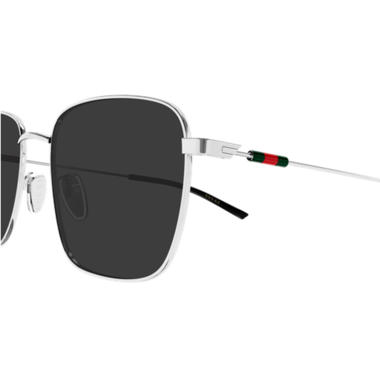 Gucci GG2097SK logo detail on premium acetate temple