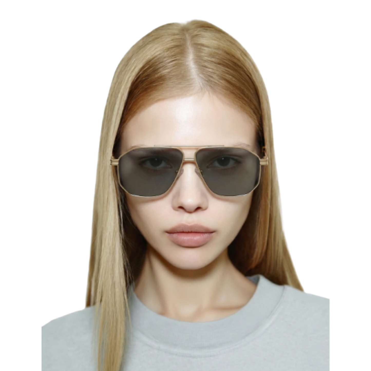 RonnyWhiteGoldGiraffe komono-ronny-60-gunfresh-unisex-sunglasses