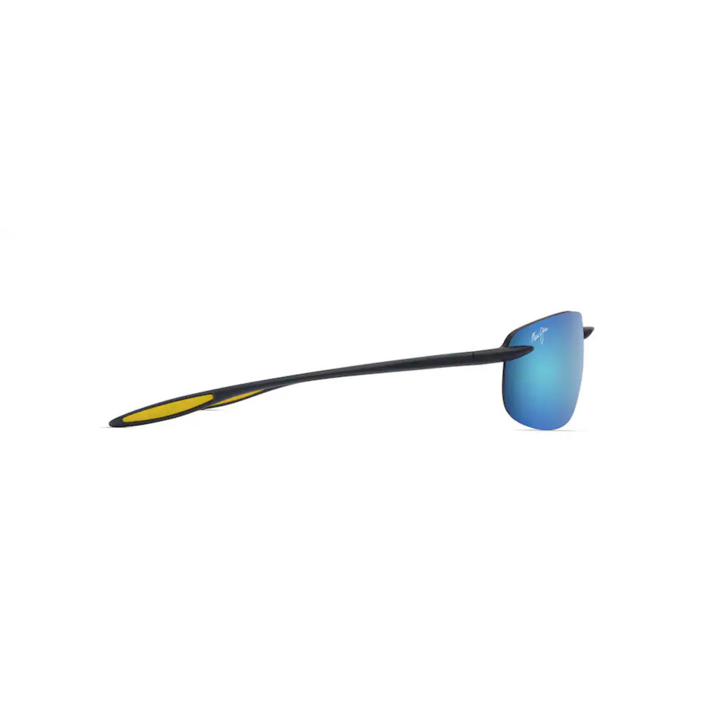 Maui Jim MJ0676S HO'OKIPA ULTRA men's rimless wraparound sunglasses with lightweight sporty design and premium craftsmanship.