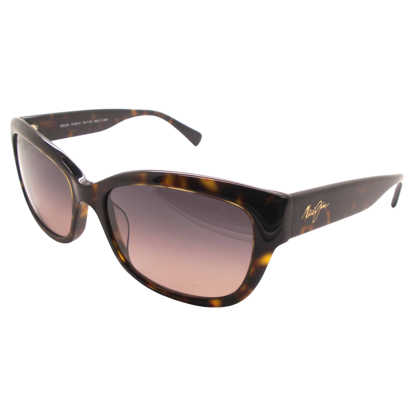 Maui Jim MJ768S PLUMERIA women's cat-eye sunglasses with lightweight premium frame and elegant contemporary styling.