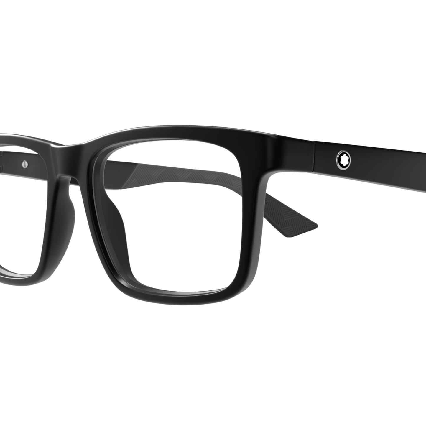 Montblanc MB0434O unisex rectangle acetate full-frame optical eyewear