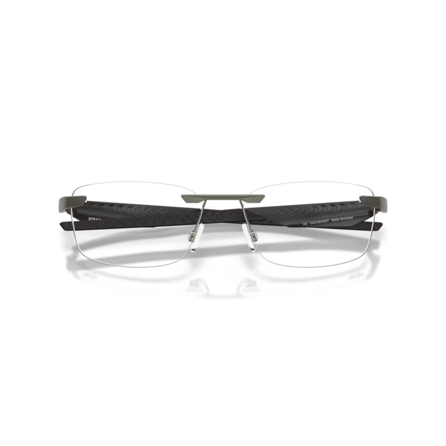 Oakley Steakhouse 1.0 OO3126 unisex rectangular optical frame with lightweight metal construction
