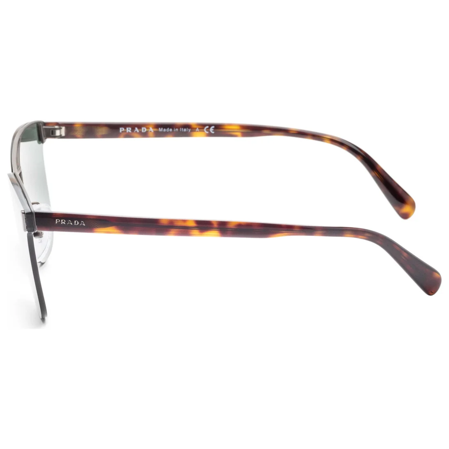 Prada PR67TS unisex Clubmaster metal sunglasses with premium designer styling and UV-protective lenses.