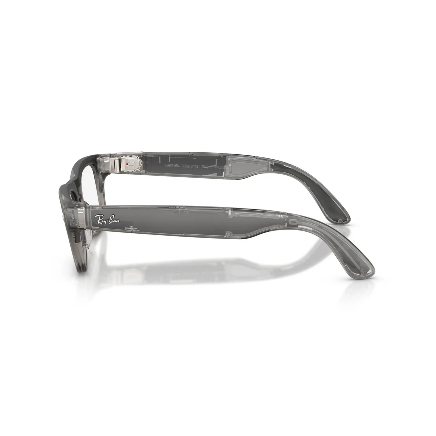 Ray-Ban Meta RW7001 Blayzer Gen 2 smart optical frame with Meta AI, 12 MP camera and open-ear speakers for prescription lenses.