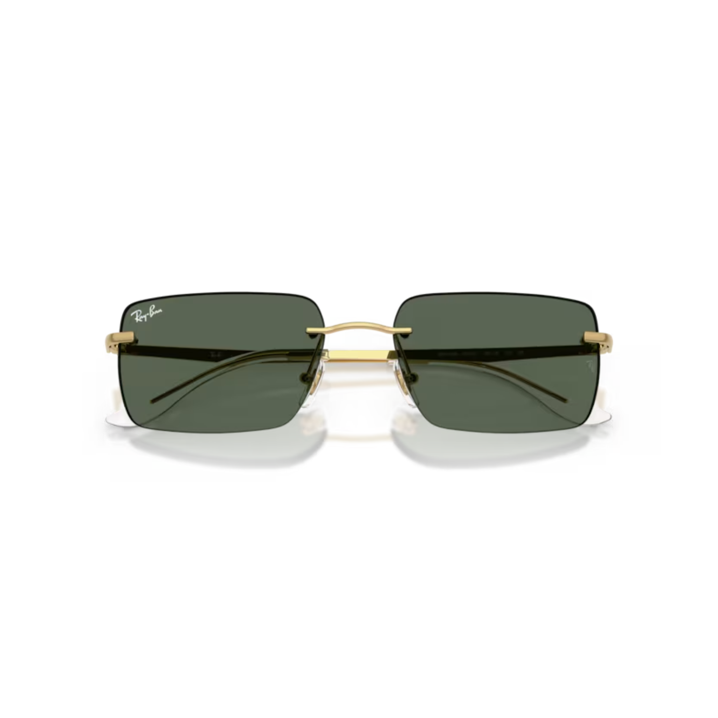 Ray-Ban RB3786I Rimless Rectangle Metal Sunglasses Front View