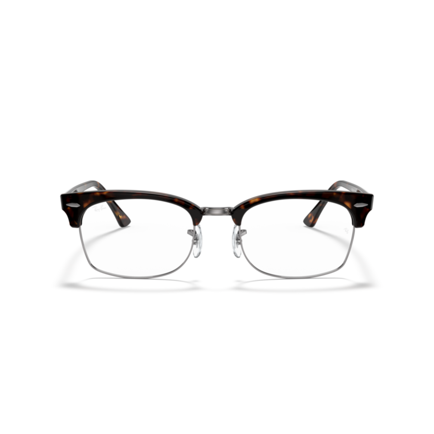 Ray-Ban RB5154 Clubmaster unisex optical frame with an iconic browline design, premium acetate and metal construction. Front View