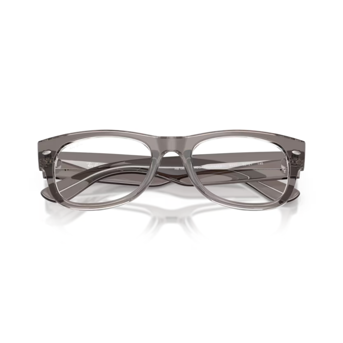 TransparentGrey8111 Ray-Ban RB0832V Mega Wayfarer II eyeglasses