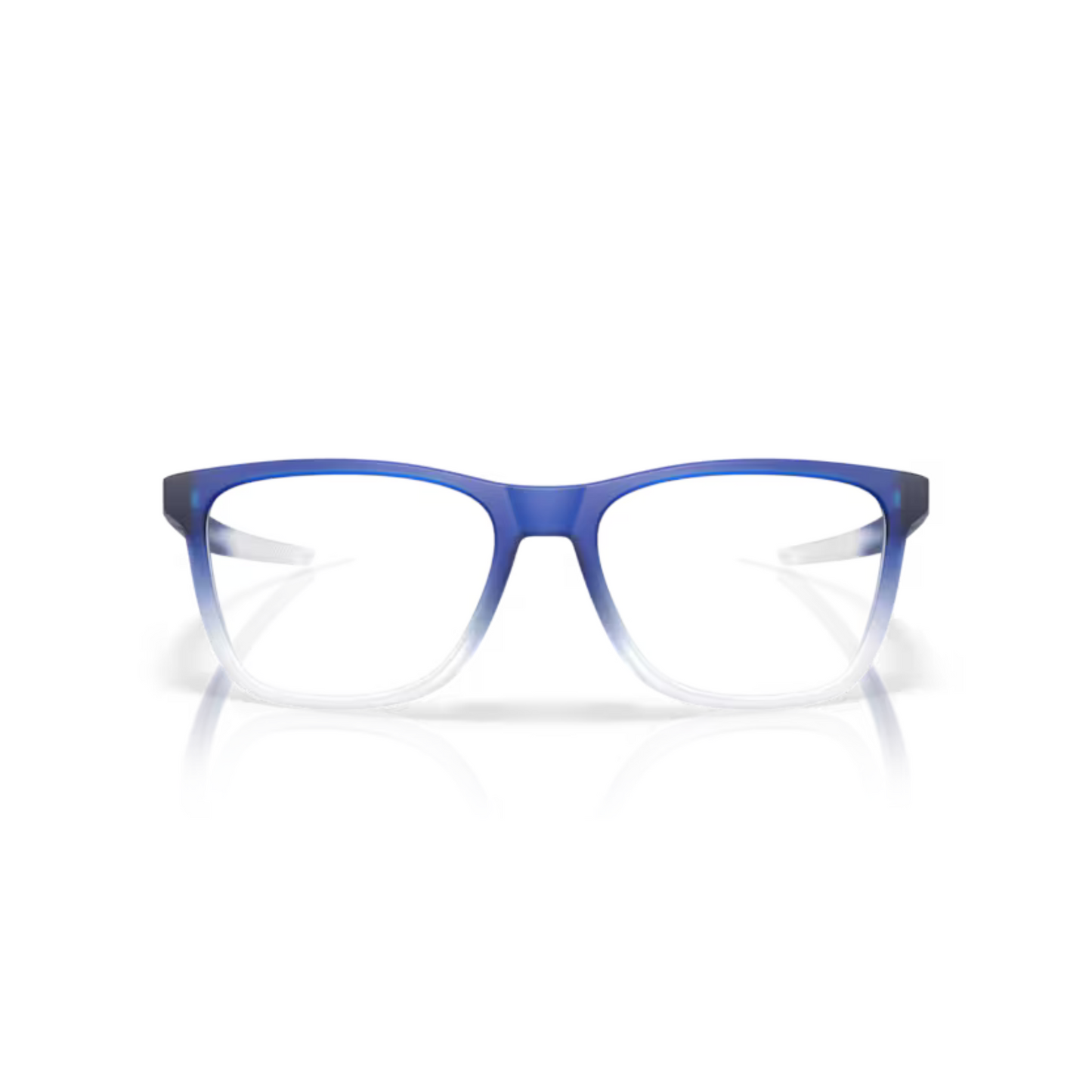 Oakley OX8163 Matt Clear Crystal Blue/11 Centerboard sporty square eyeglasses with full-rim lightweight optical frame