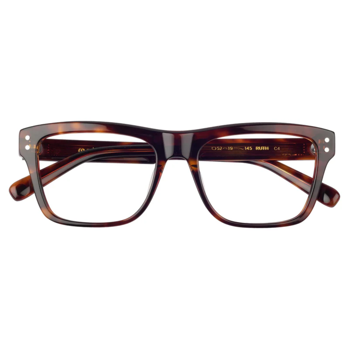 Ruth Rosvin Bugs Unisex Acetate Eyeglass Frame for Men and Women