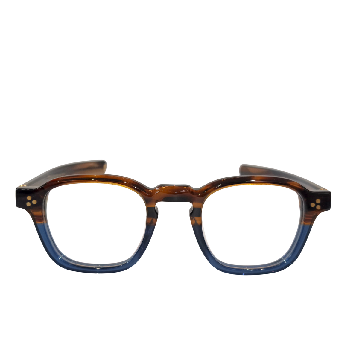 Super Sung SK1052 unisex square acetate optical frame front view