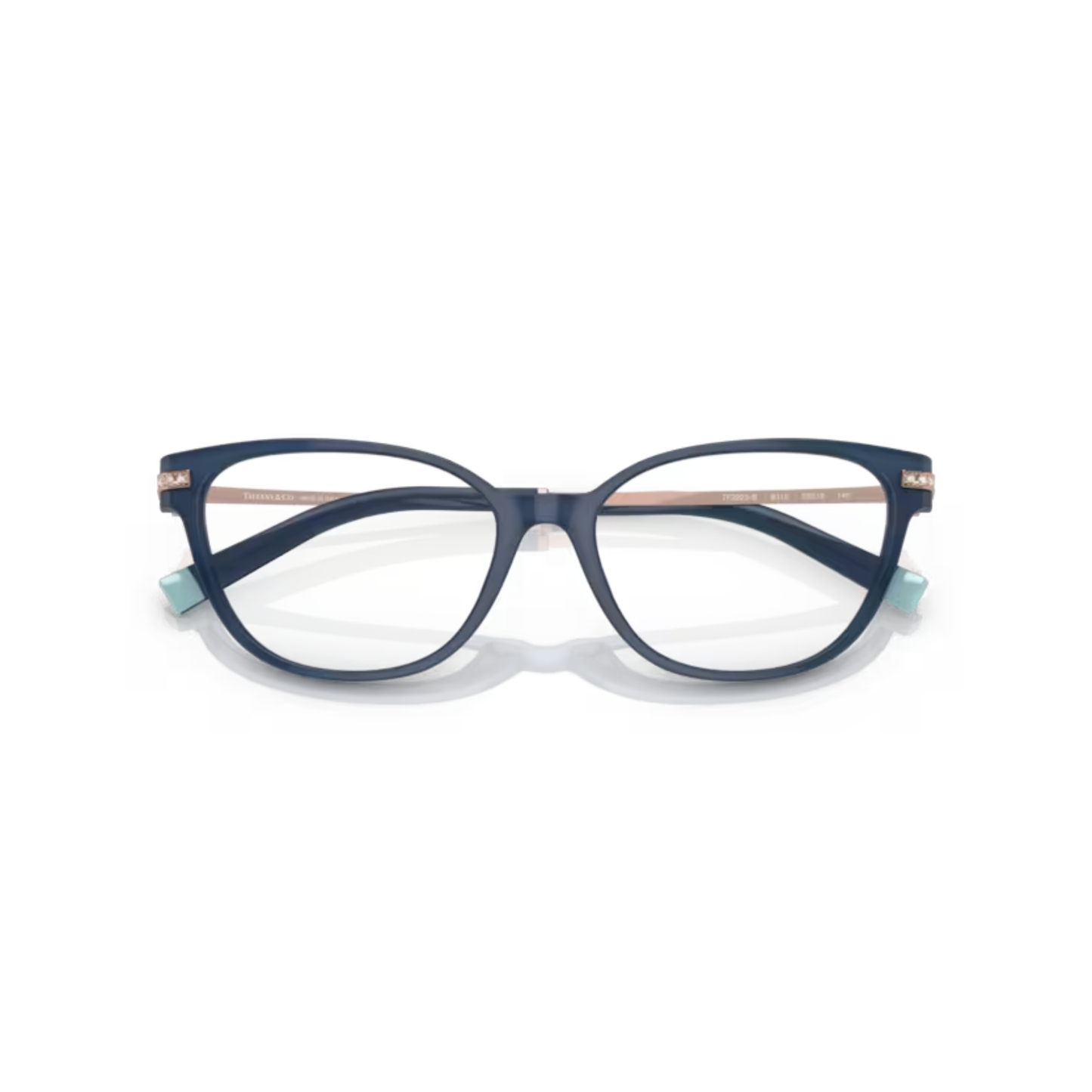 Tiffany & Co TF2223B women acetate cat-eye eyeglasses with elegant designer styling