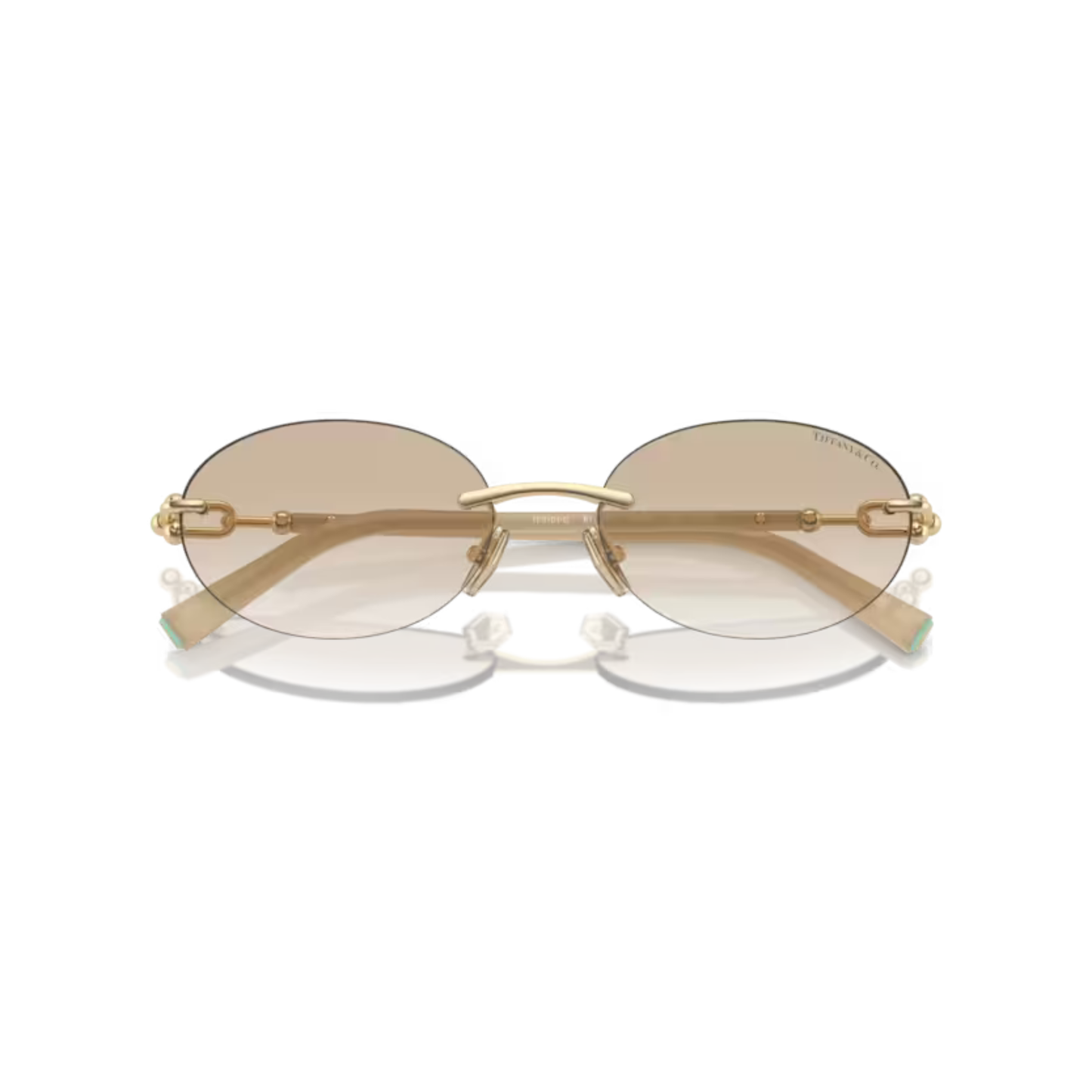 Tiffany & Co. TF3104D women’s metal oval sunglasses