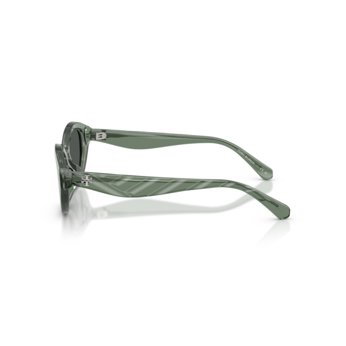 Tory Burch TY7232U womens acetate Irregular sunglasses three-quarter view