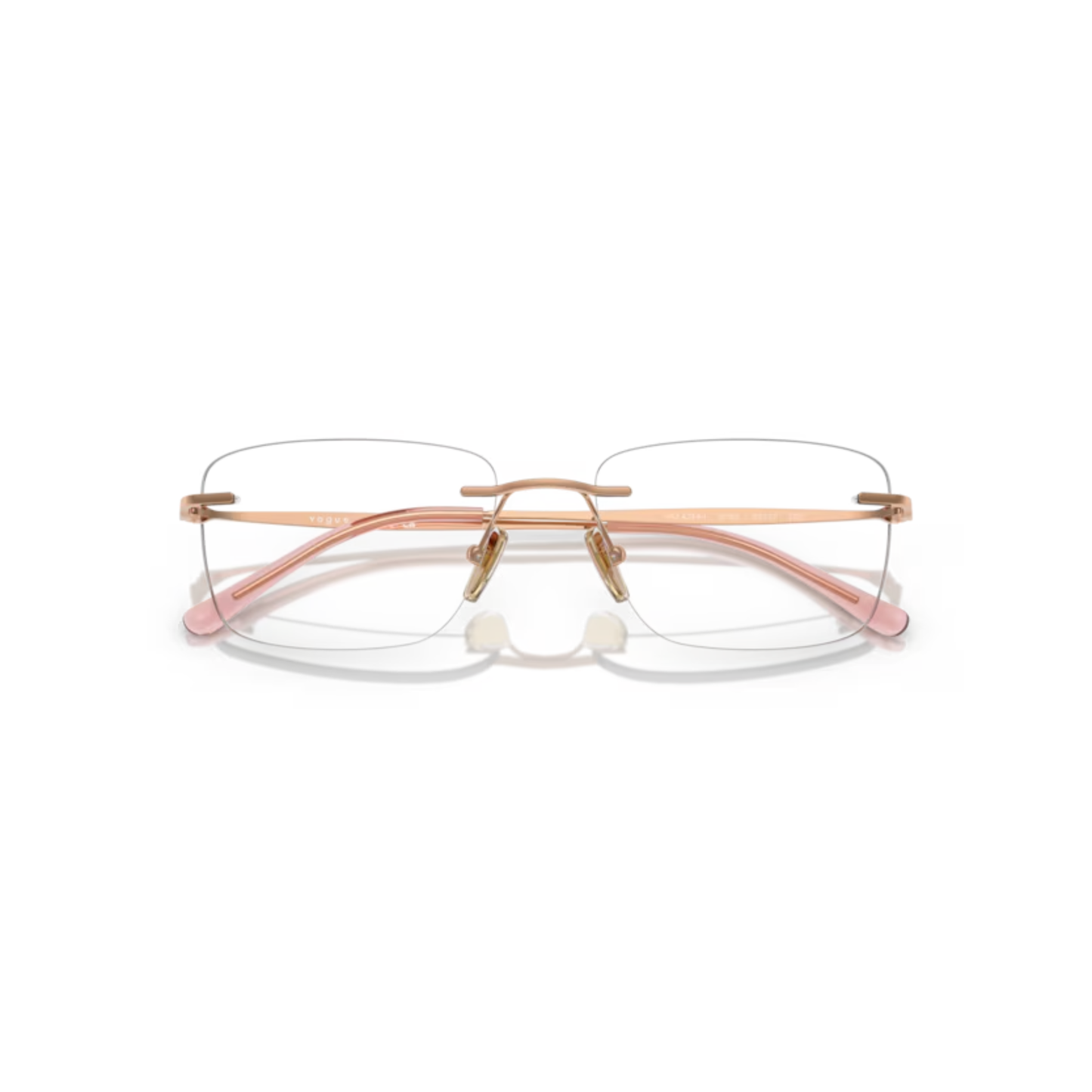 Vogue VO4314I women's metal rimless eyeglass frame with lightweight premium design