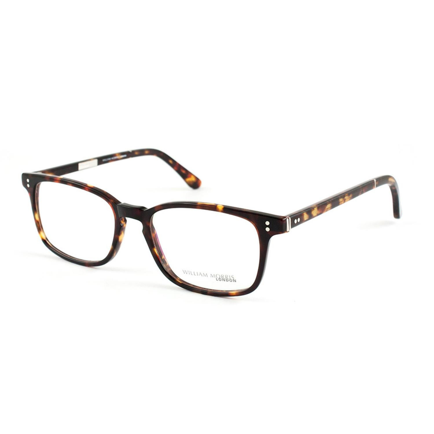 William Morris 8504 unisex square acetate optical frame with a premium full-rim design.