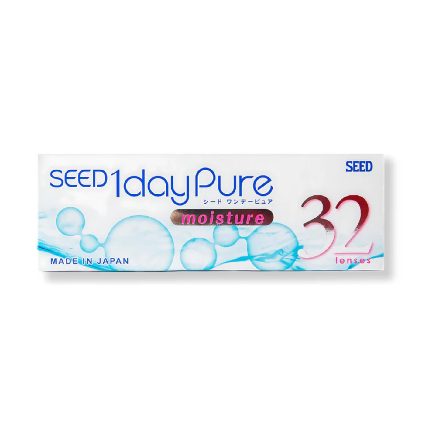 1 Day Pure 32 Pack daily disposable contact lenses for comfortable clear vision from Eye World Optics Exclusive