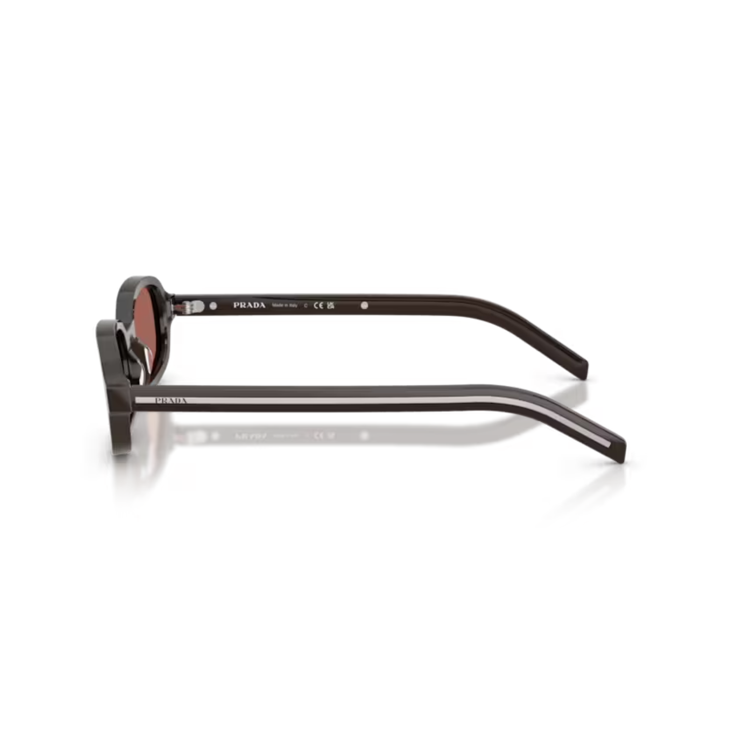 “Prada PRD06S women luxury oval acetate sunglasses”