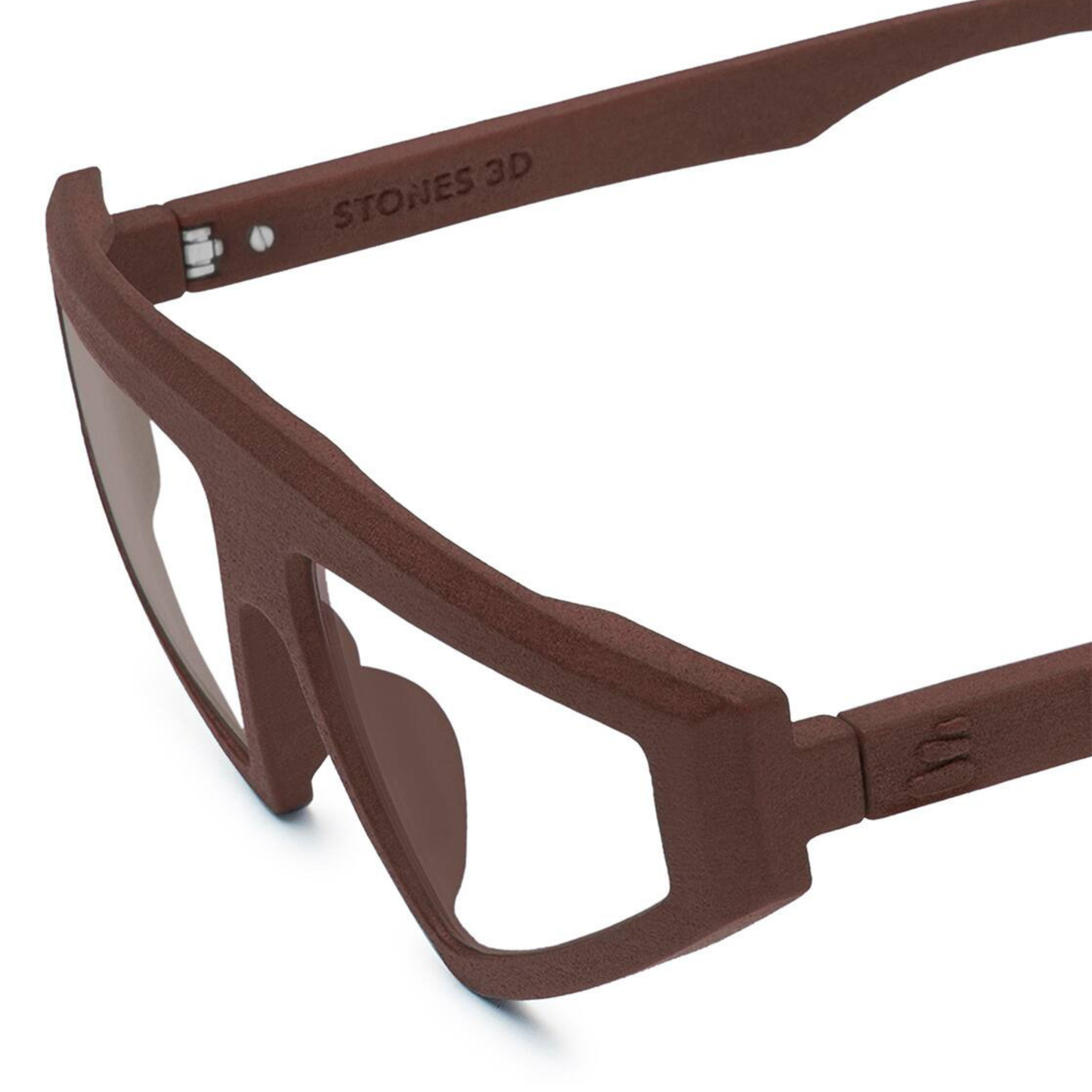 Stone 3D Lombardy unisex geometric optical frame with bold contemporary full-rim design.
