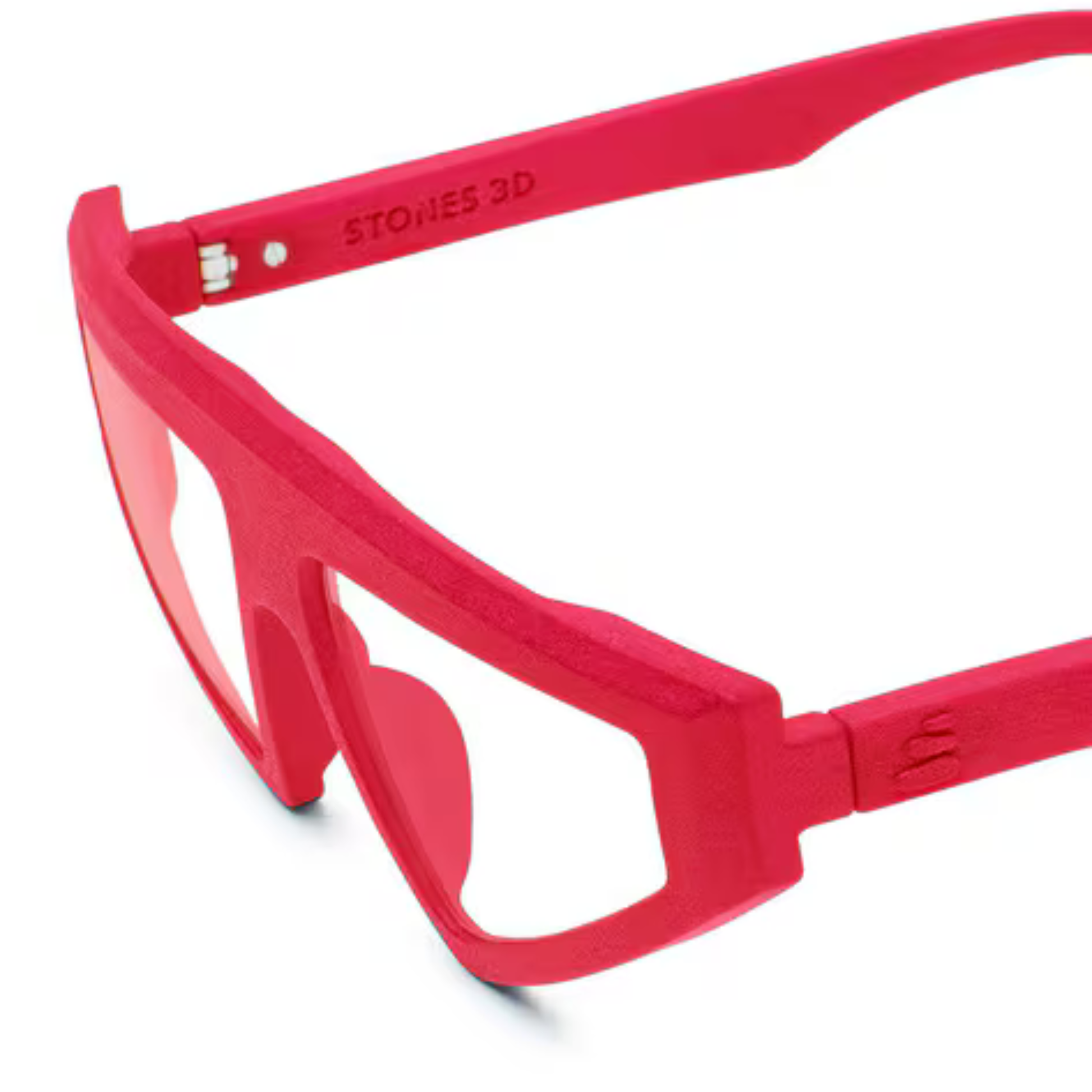Stone 3D Lombardy unisex geometric optical frame with bold contemporary full-rim design.