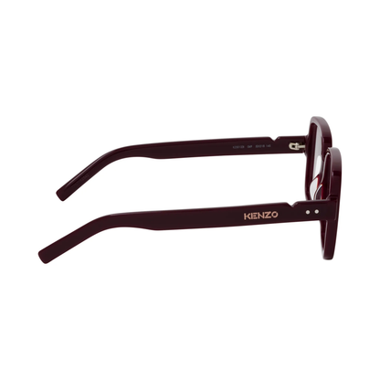 Kenzo KZ50123I womens acetate big square full-rim optical frame three-quarter view