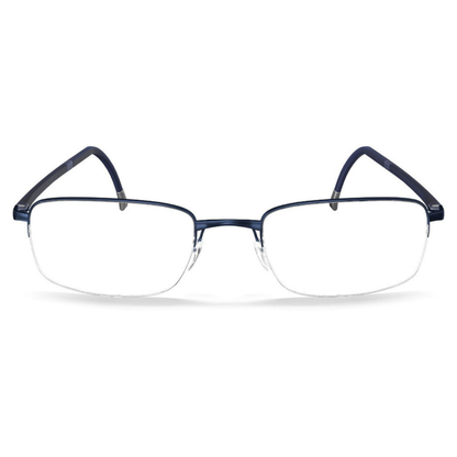Shop Silhouette Illusion 5559 unisex rectangle half-rim frames with lightweight design, minimalist styling and premium craftsmanship at Eye World Optics.