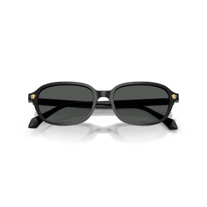  BlackGB1/87 “Versace VE4514D 53 square sunglasses black grey luxury designer”
