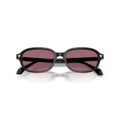 BlackGB1/1A “Versace VE4514D 53 square sunglasses black grey luxury designer”
