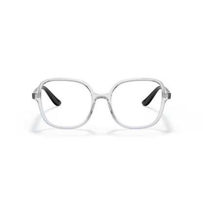 Vogue VO5373 Transparent/W745 square eyeglasses with lightweight full-rim frame and elegant everyday styling for women.