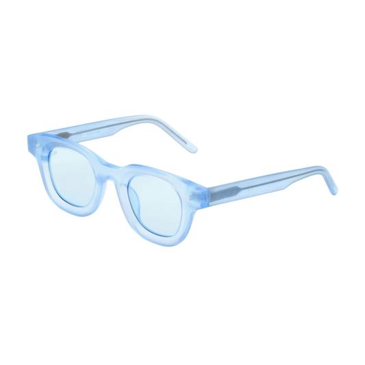  A-1922 Sky Blue/22 24 Apollo Raw designer round optical frame with lightweight full-rim construction for stylish everyday prescription eyewear.