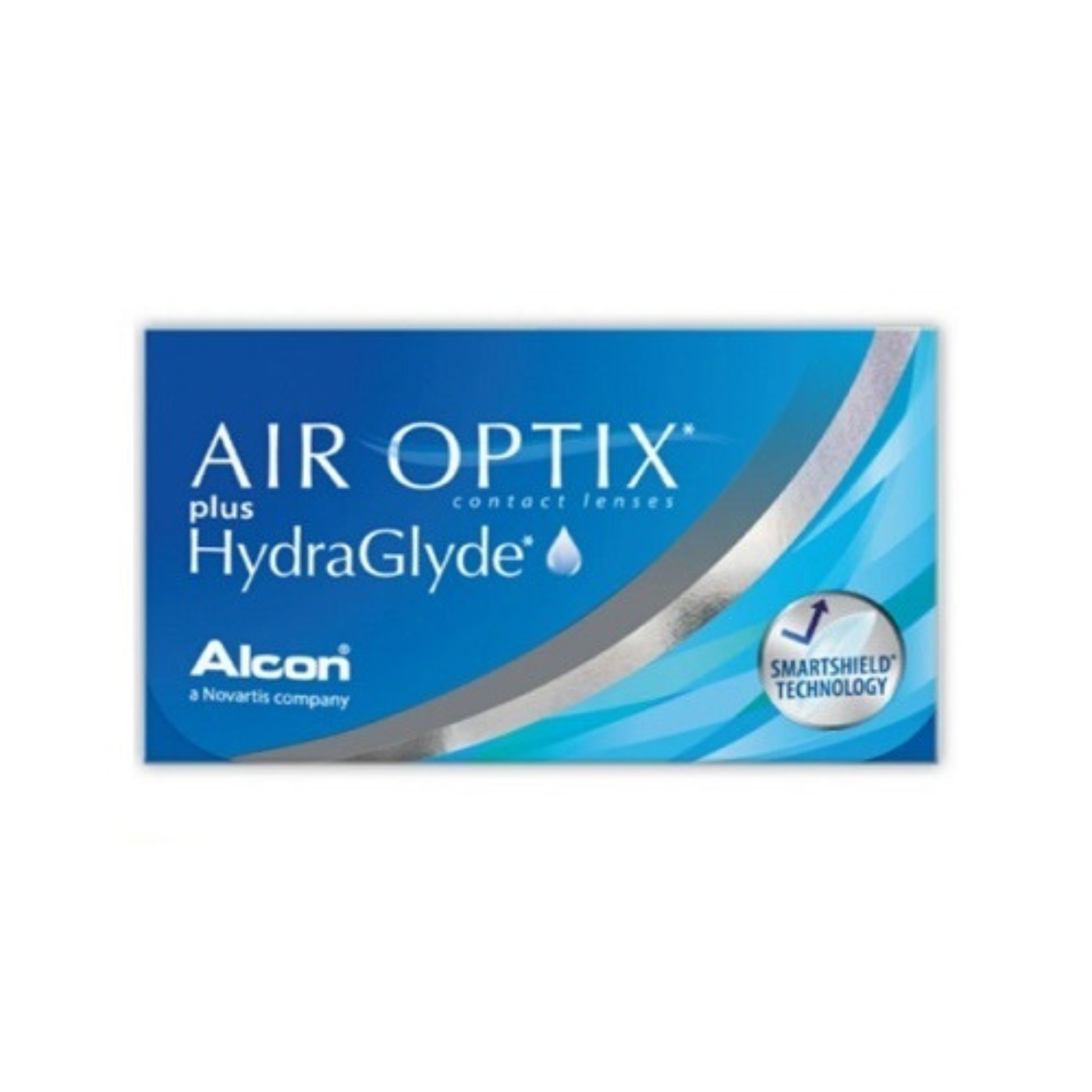 Air Optix Plus HydraGlyde 6 Pack monthly disposable contact lenses by Alcon