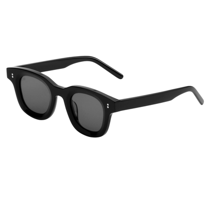 AKILA 1922 Apollo unisex acetate round sunglasses side temple profile