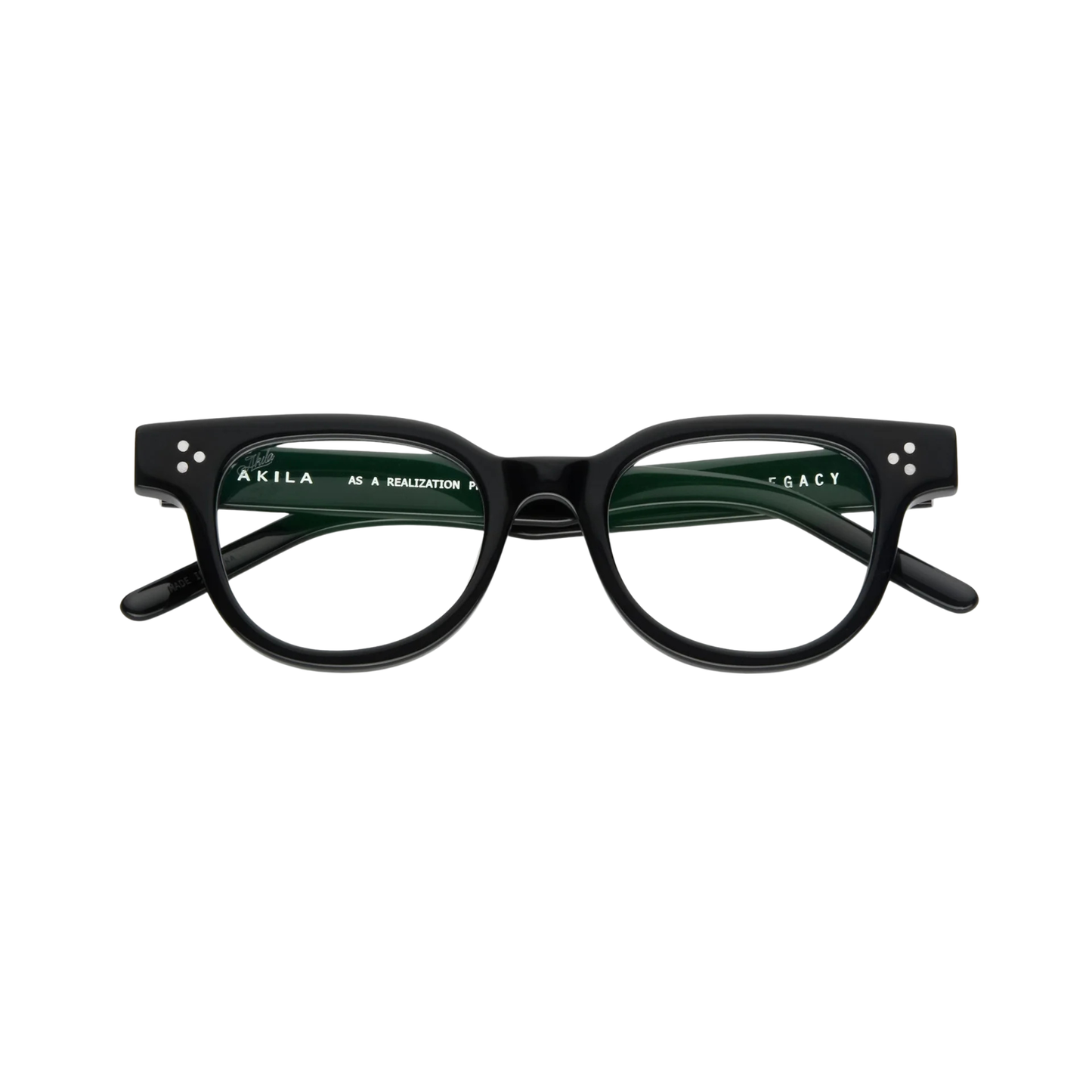 Akila A1904 Legacy FR square optical frame with a premium full-rim design and contemporary styling.