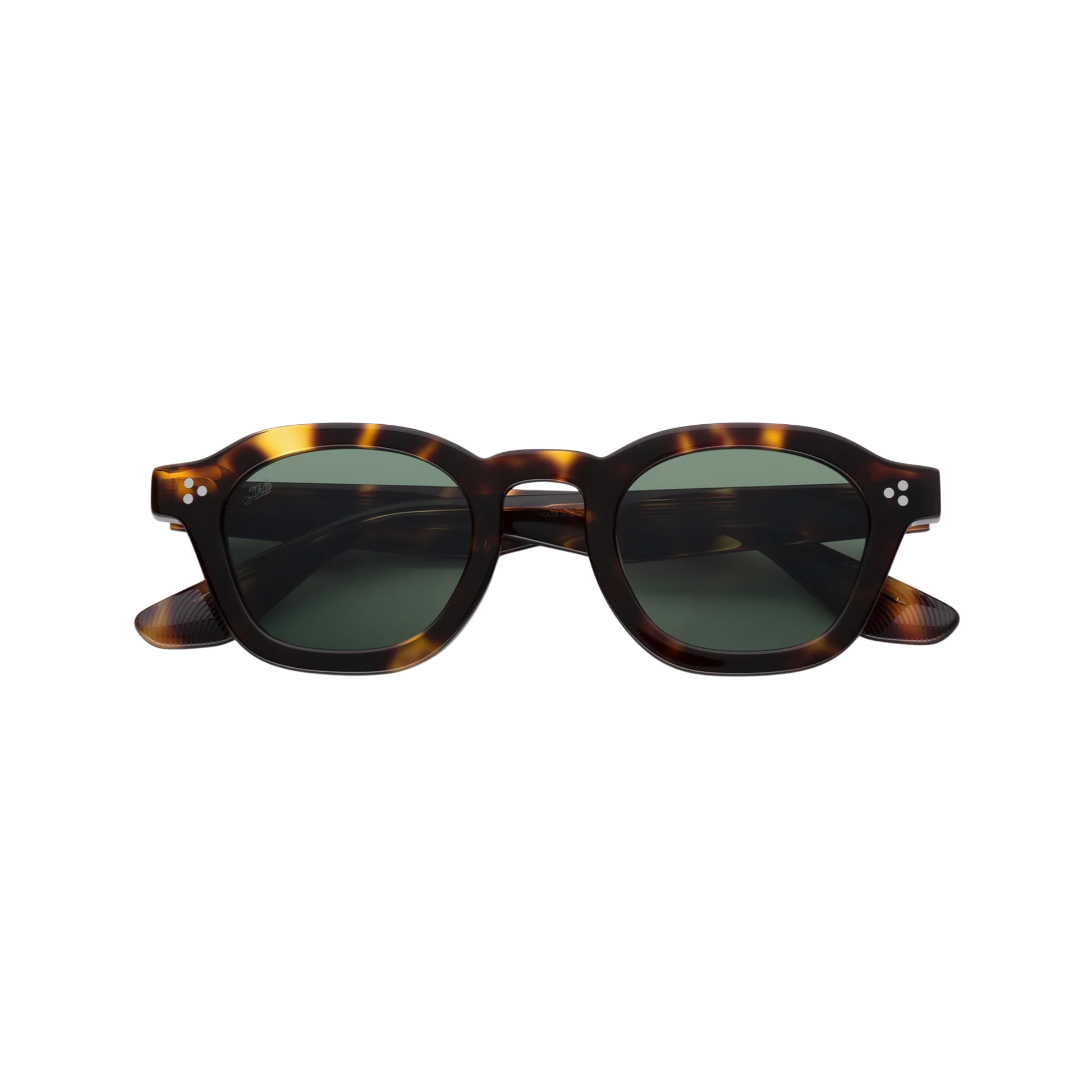 AKILA A1921 Logos unisex acetate square sunglasses front view