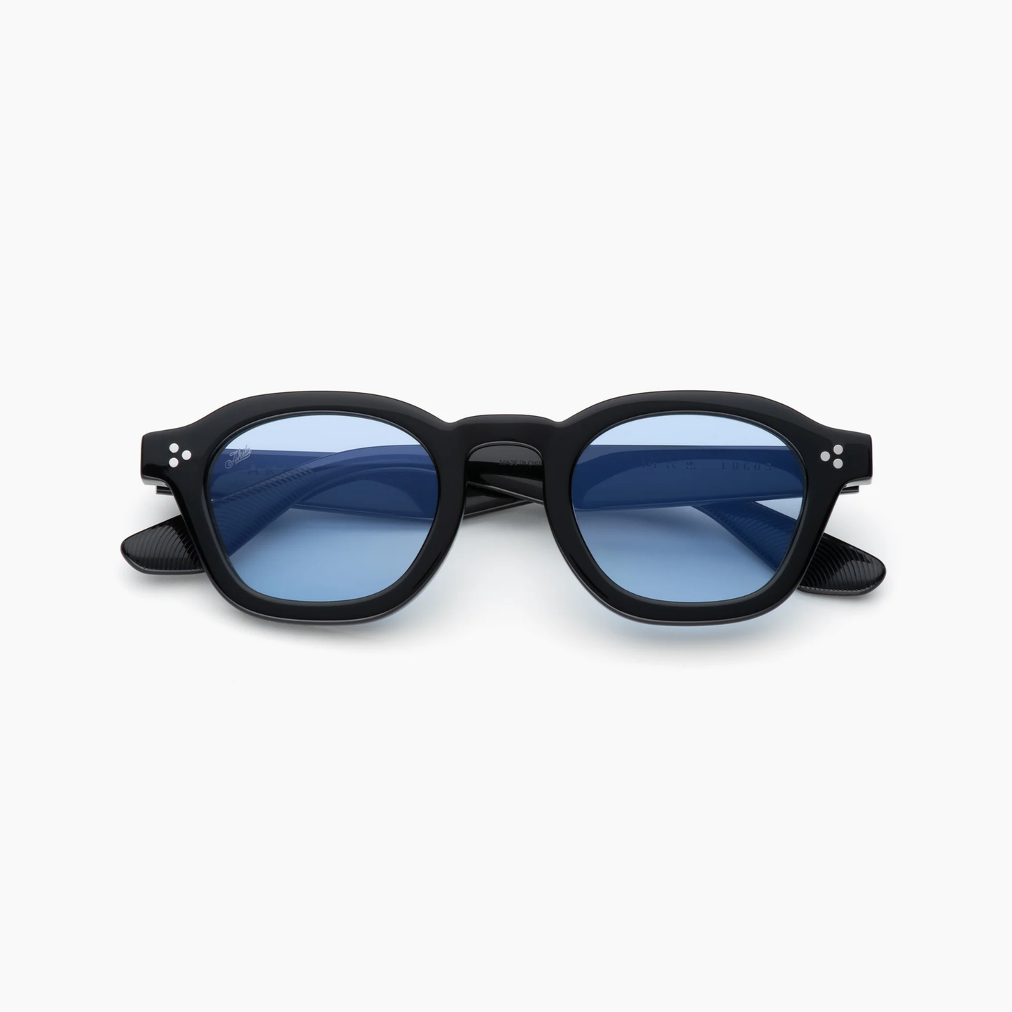 AKILA A1921 Logos unisex acetate square sunglasses front view