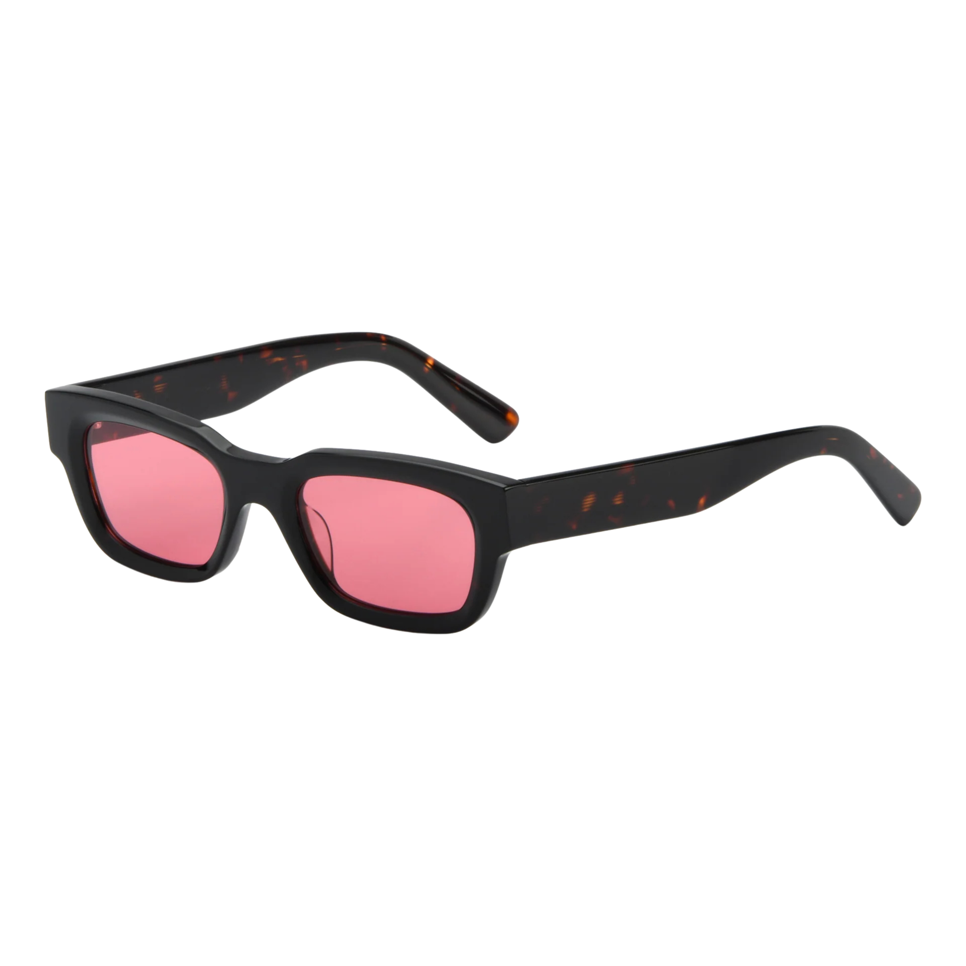 AKILA A1925 Zed unisex acetate rectangle full-rim sunglasses front view