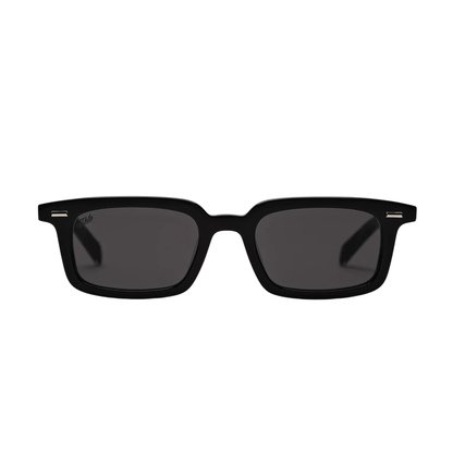 AKILA A2209 Big City unisex acetate rectangle sunglasses front view