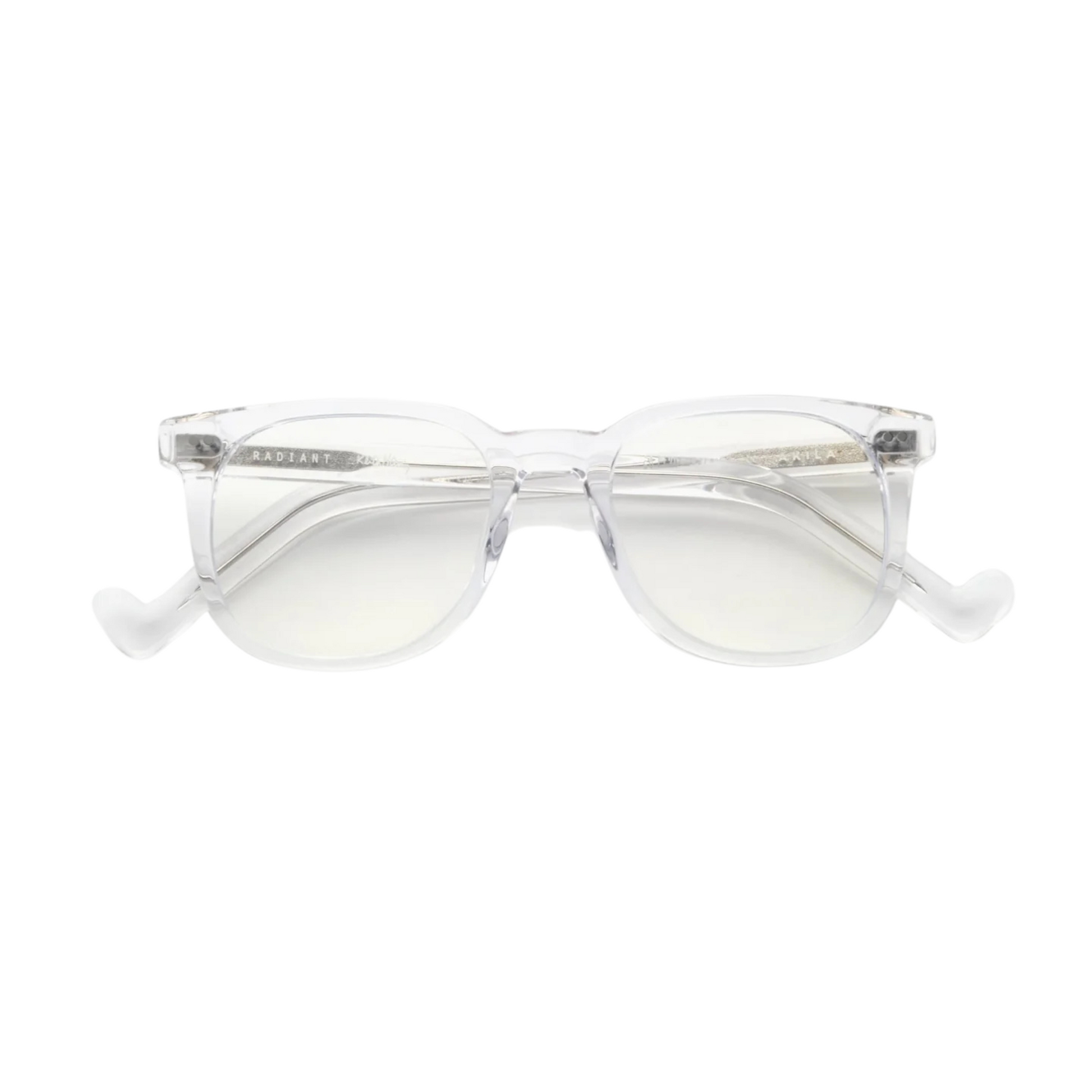 Akila A2224 Radiant unisex round acetate optical frame with premium full-rim construction and contemporary styling.
