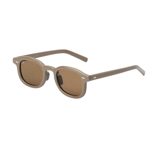 Akila A2314 Musa unisex acetate round sunglasses three-quarter view