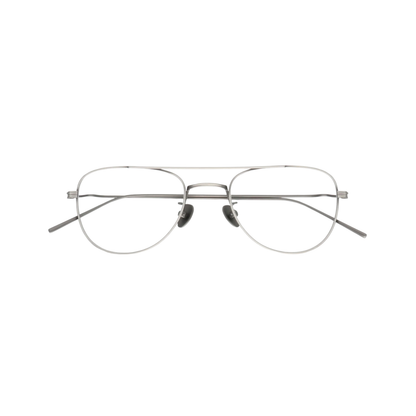AKILA A2608 Echo unisex compact aviator sunglasses with titanium frame and double-bridge design.