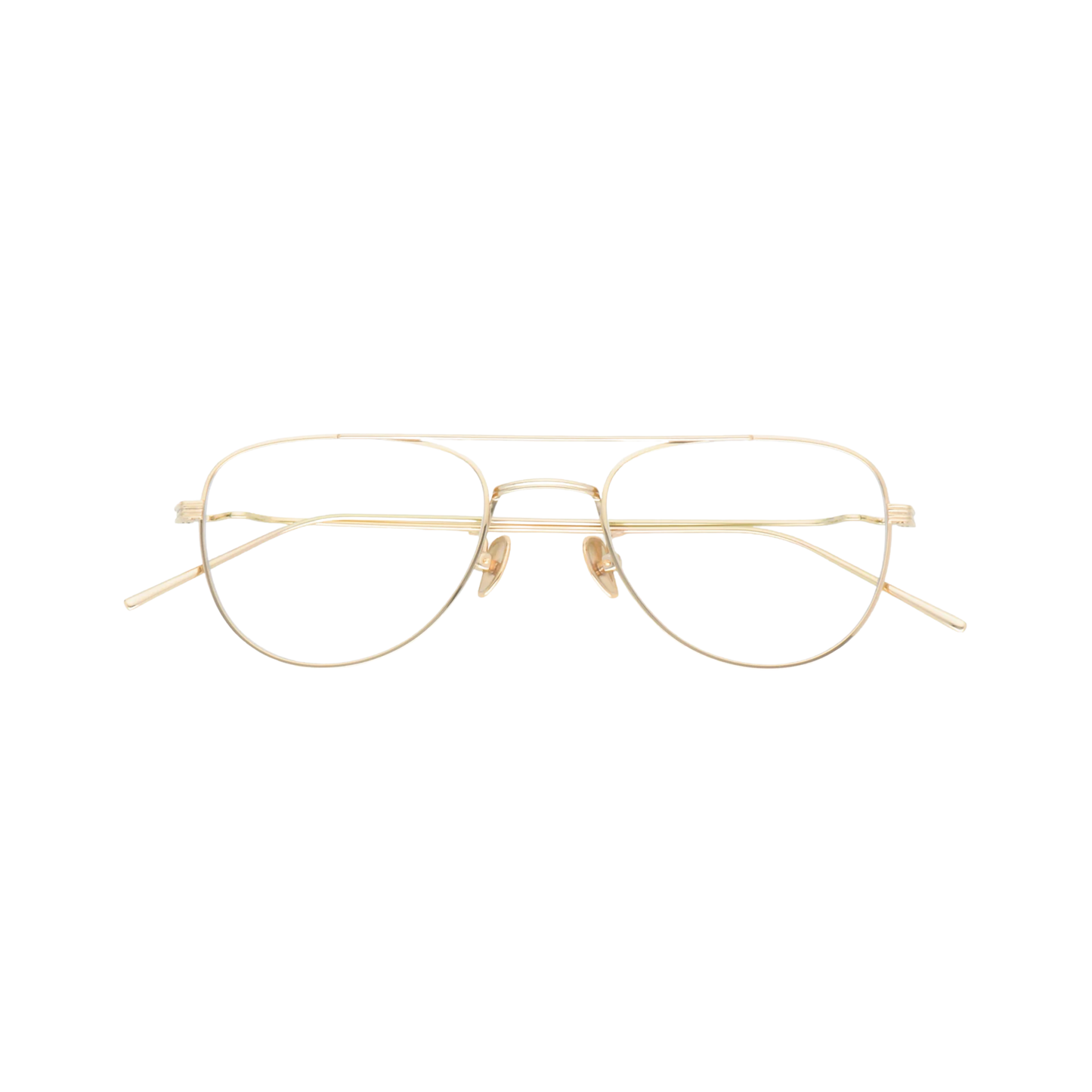 AKILA A2608 Echo unisex compact aviator sunglasses with titanium frame and double-bridge design.