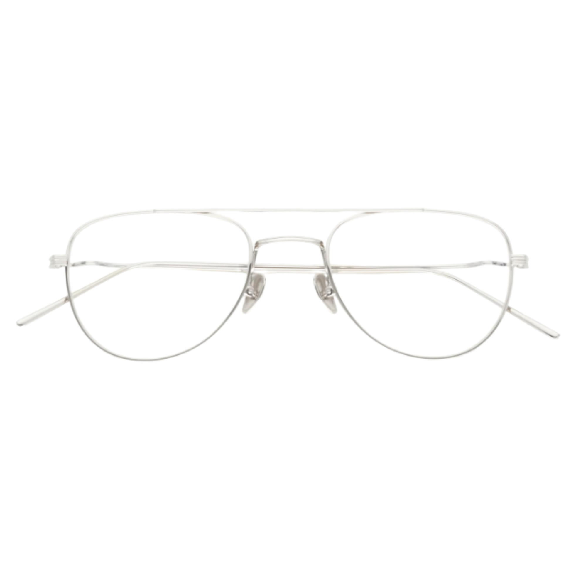 AKILA A2608 Echo unisex compact aviator sunglasses with titanium frame and double-bridge design.