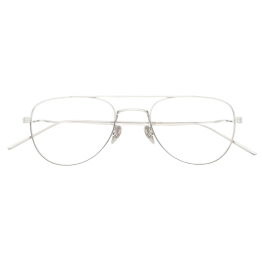 AKILA A2608 Echo unisex compact aviator sunglasses with titanium frame and double-bridge design.