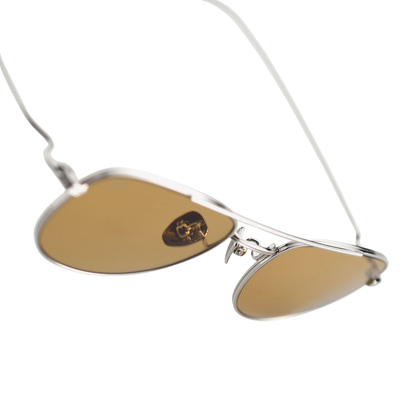 Akila A2608 Echor unisex small aviator acetate sunglasses with a premium full-rim designer frame.