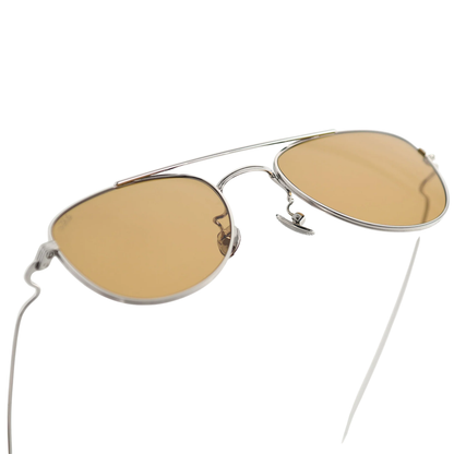 Akila A2608 Echor unisex small aviator acetate sunglasses with a premium full-rim designer frame.