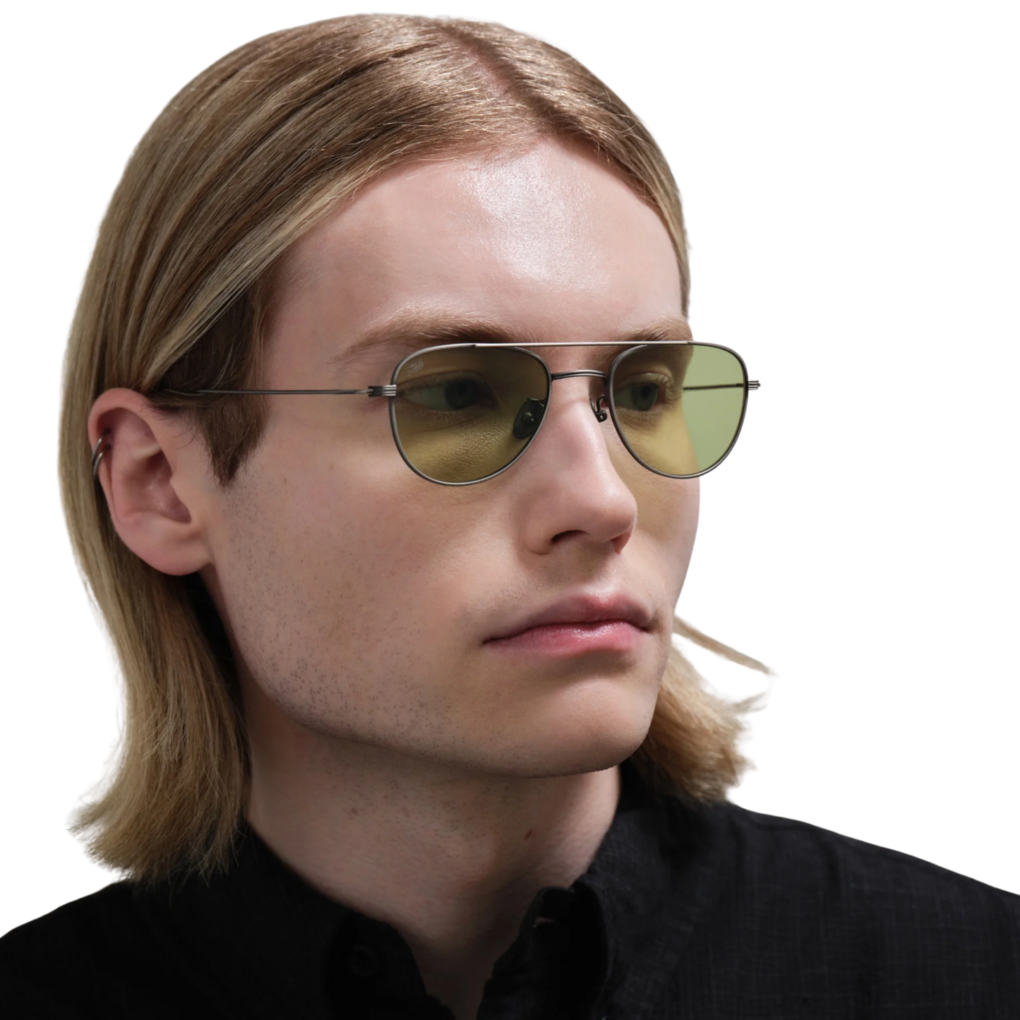 Akila A2608 Echor unisex small aviator acetate sunglasses with a premium full-rim designer frame.
